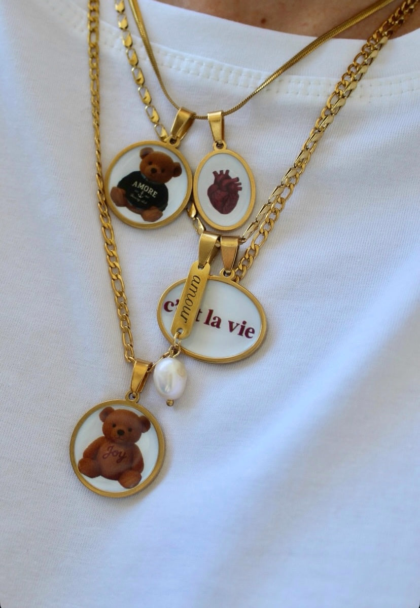 collana EDGE + 4 charms