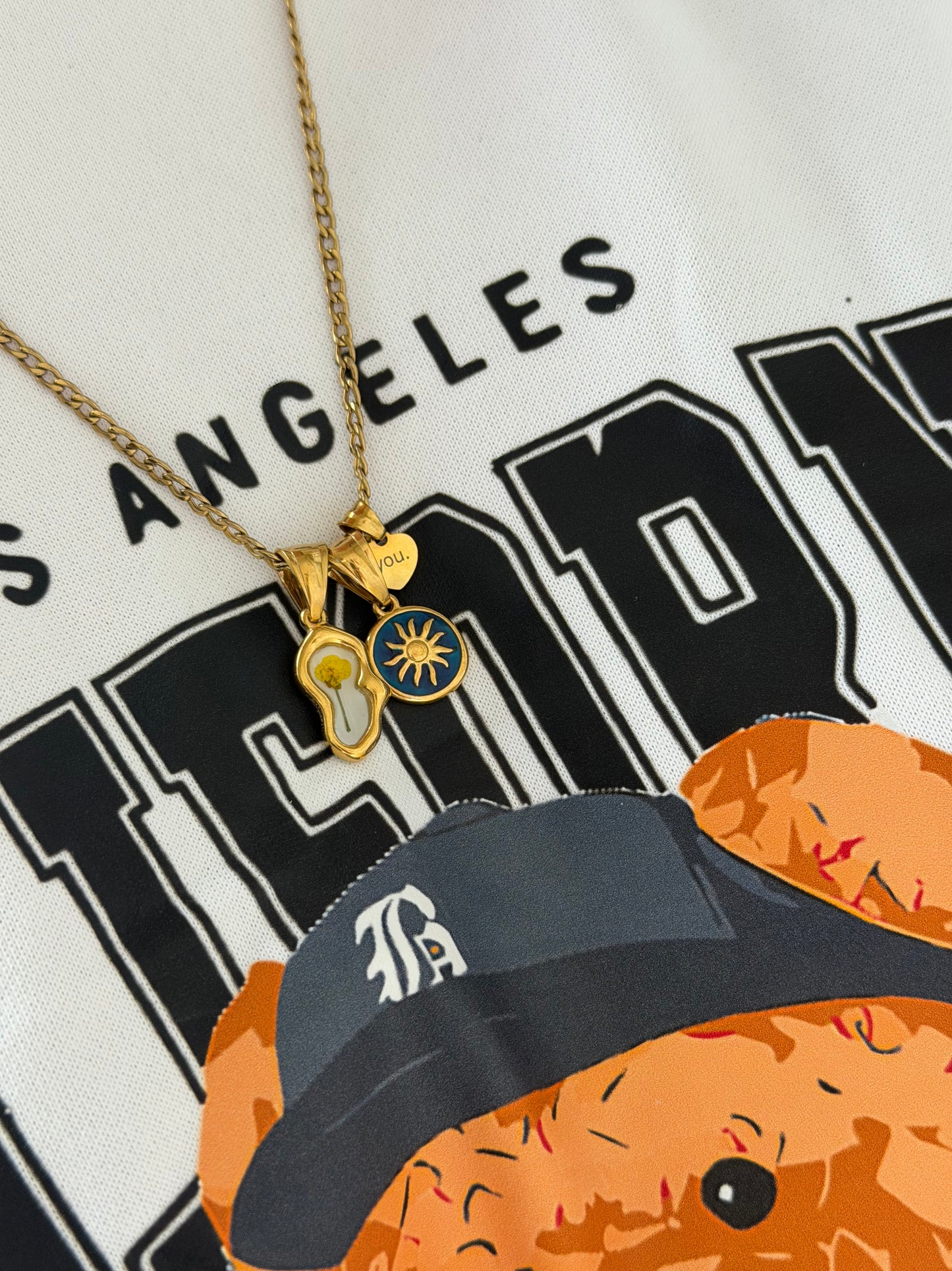 ciondolo LIL BLOOM YELLOW.