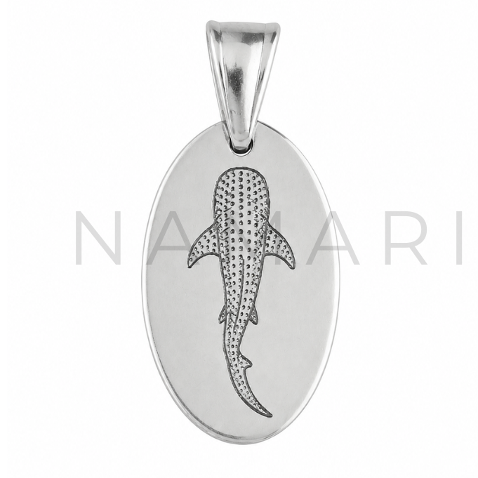 WHALE SHARK. silver