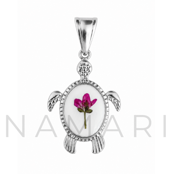 TURTLE BLOOM. silver
