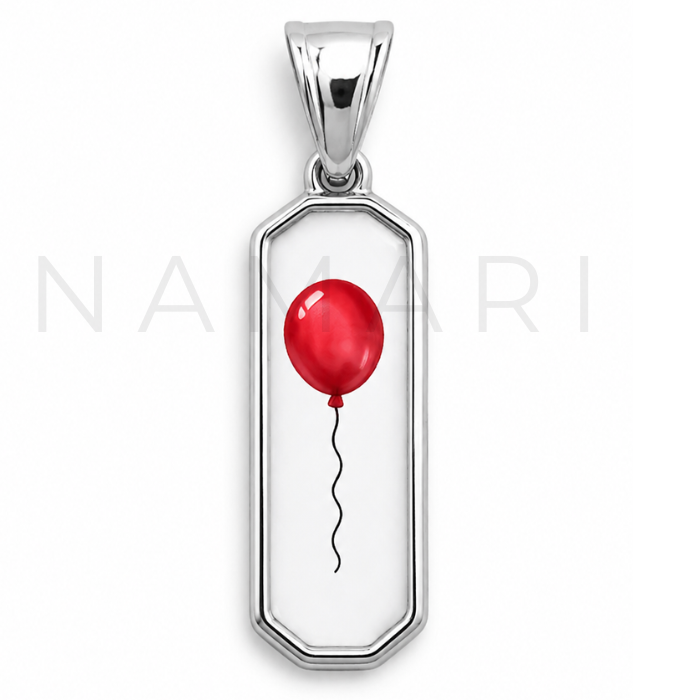 BALLOON. silver