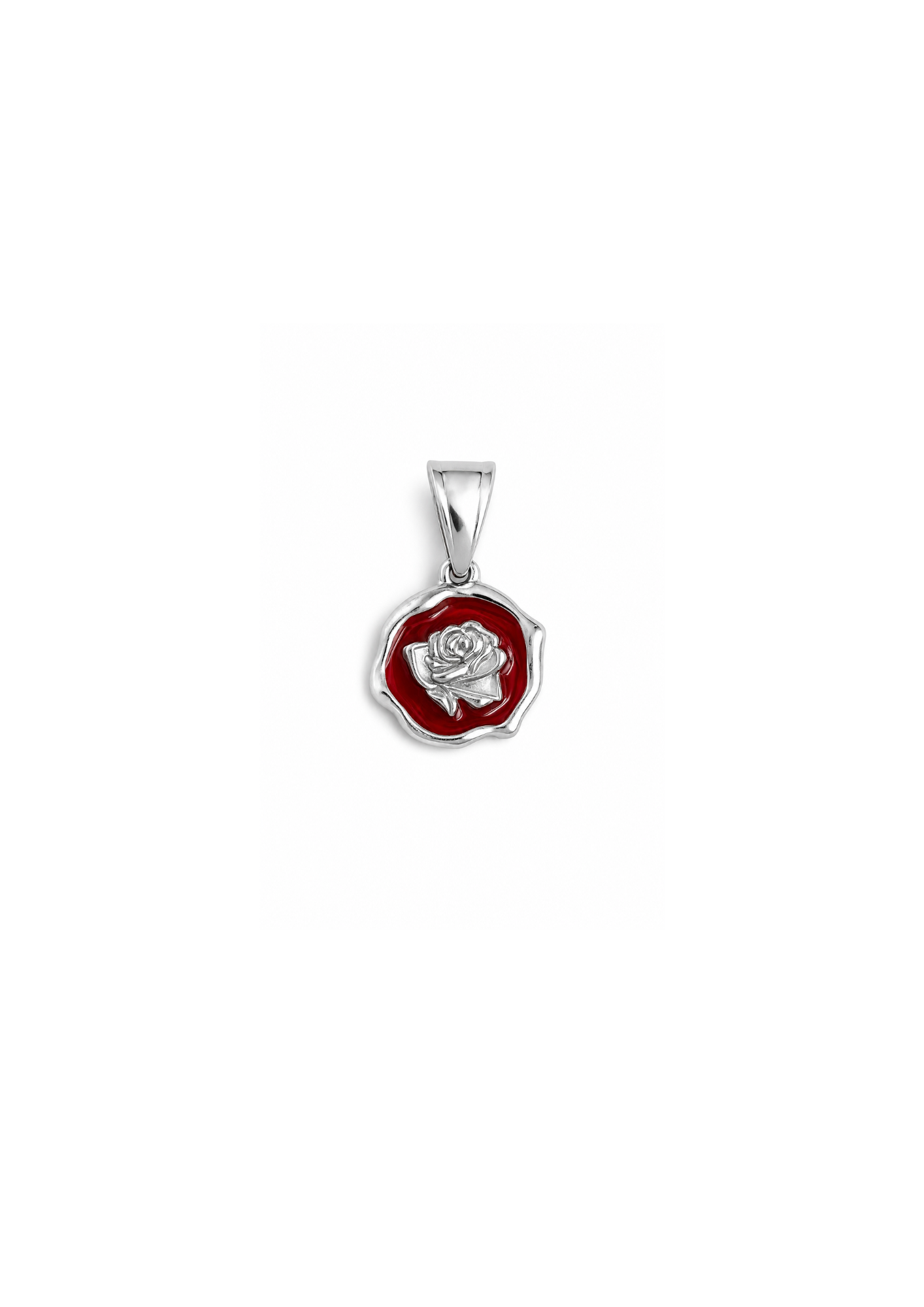 ciondolo RED ROSE.