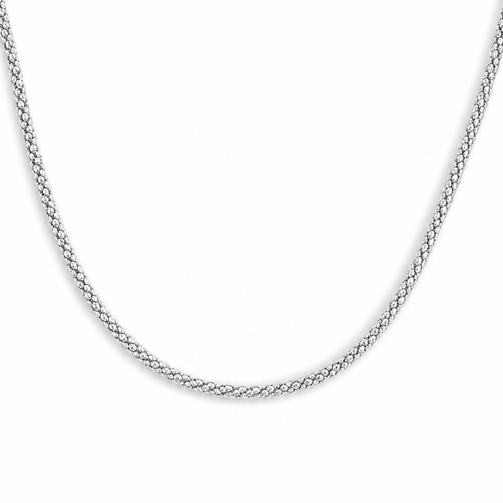 collana TANGLE + 4 charms (silver)