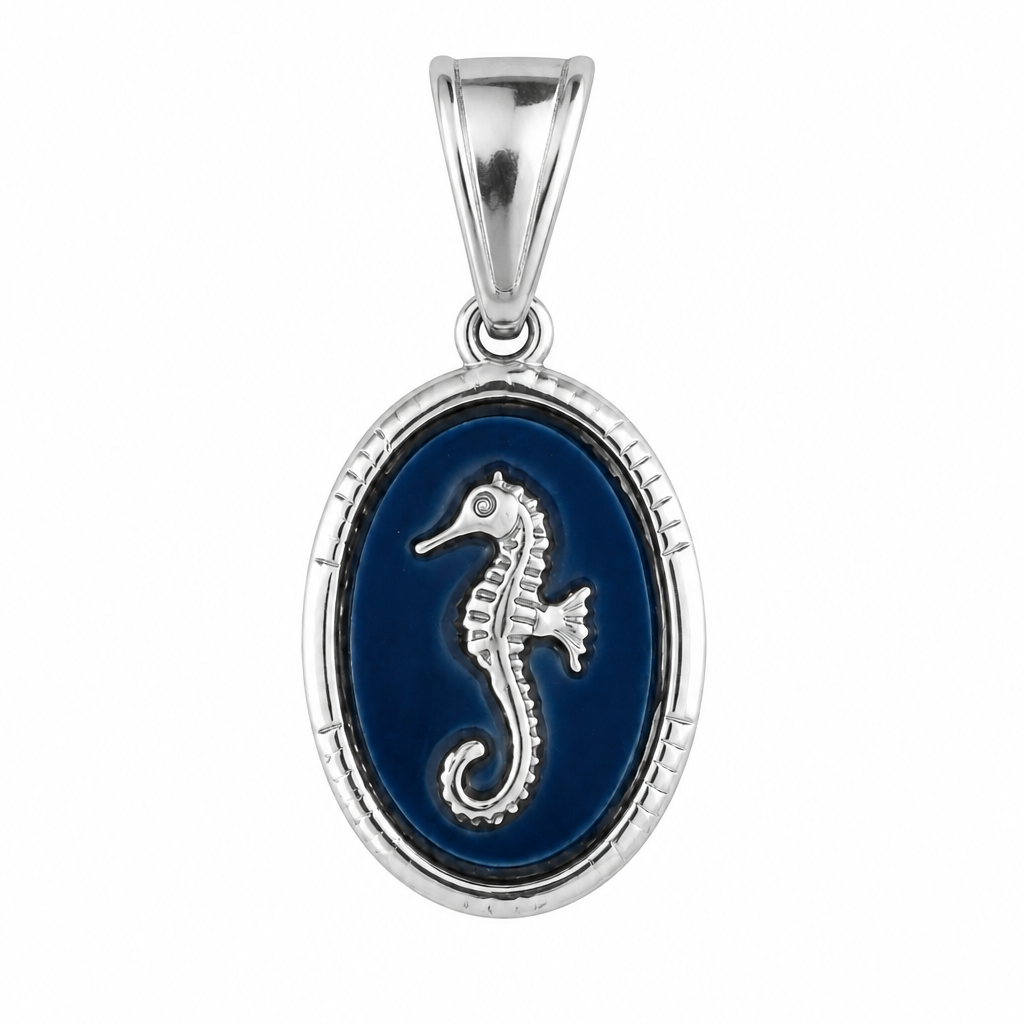 SEAHORSE. silver