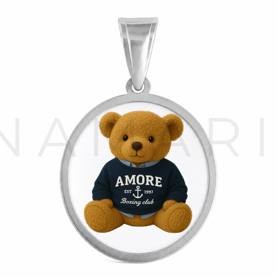 TEDDY AMORE. silver