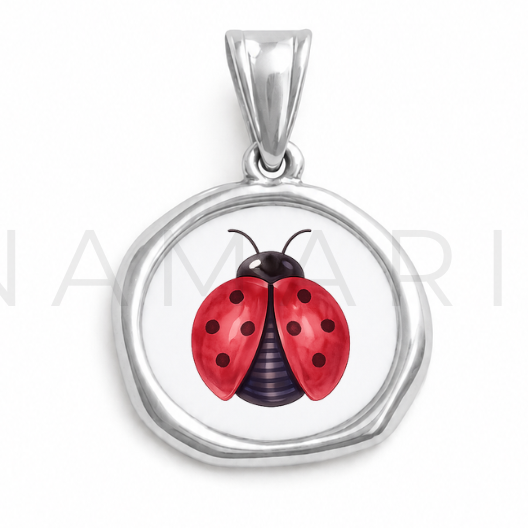 LADYBUG. silver