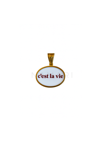 ciondolo C'EST LA VIE.