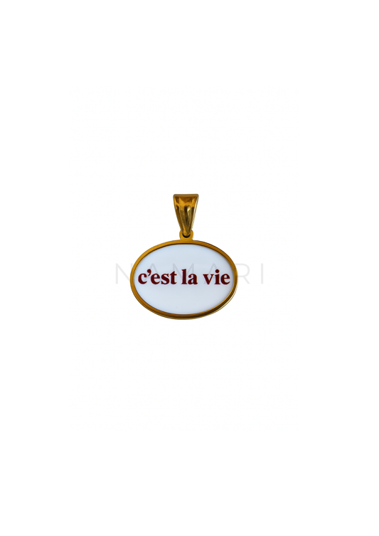 ciondolo C'EST LA VIE.