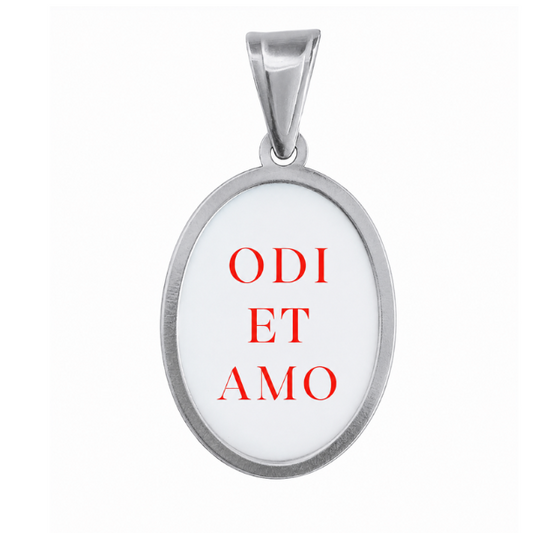 ODI ET AMO. silver
