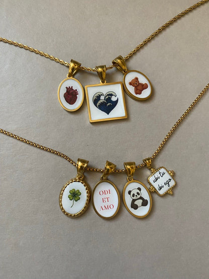 ciondolo ODI ET AMO.