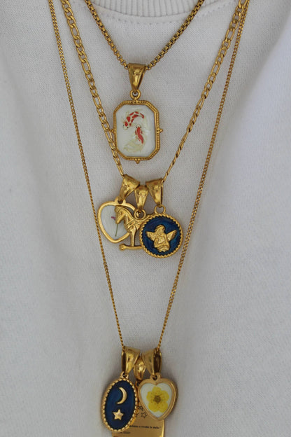 collana FLOW + 4 charms