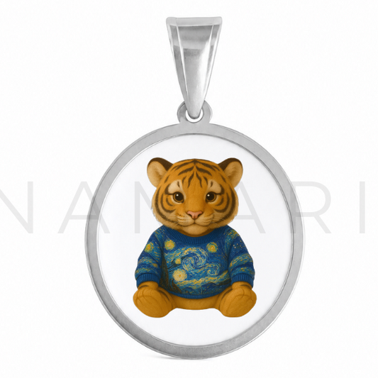 STARRY TIGER. silver