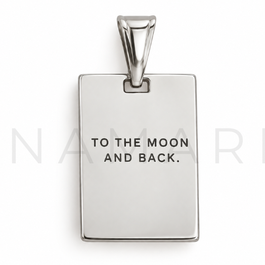 TO THE MOON AND BACK. silver