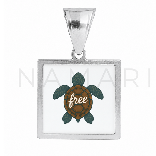 TURTLE FREE. silver