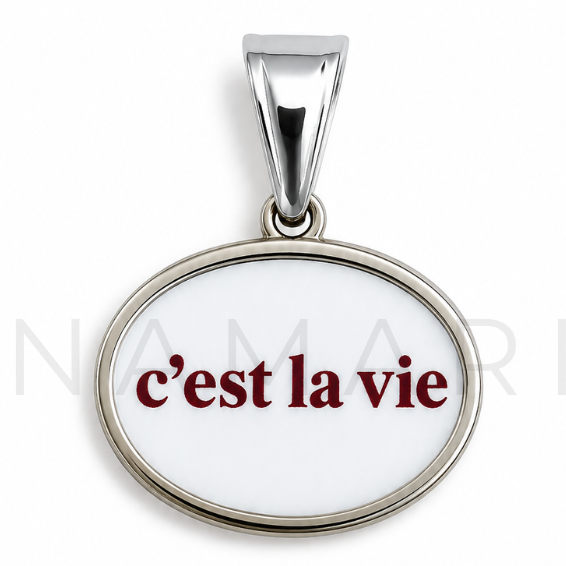 C'EST LA VIE. silver
