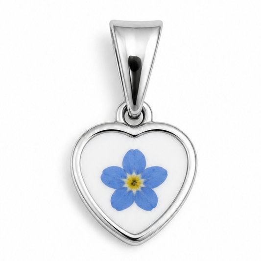 WILD FLOWER BLUE. silver